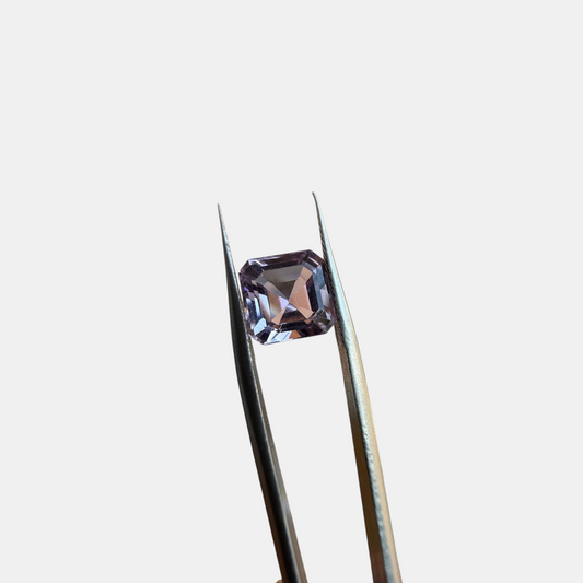 3 Carat Natural Amethyst Asscher Cut Loose Gemstone - Africa