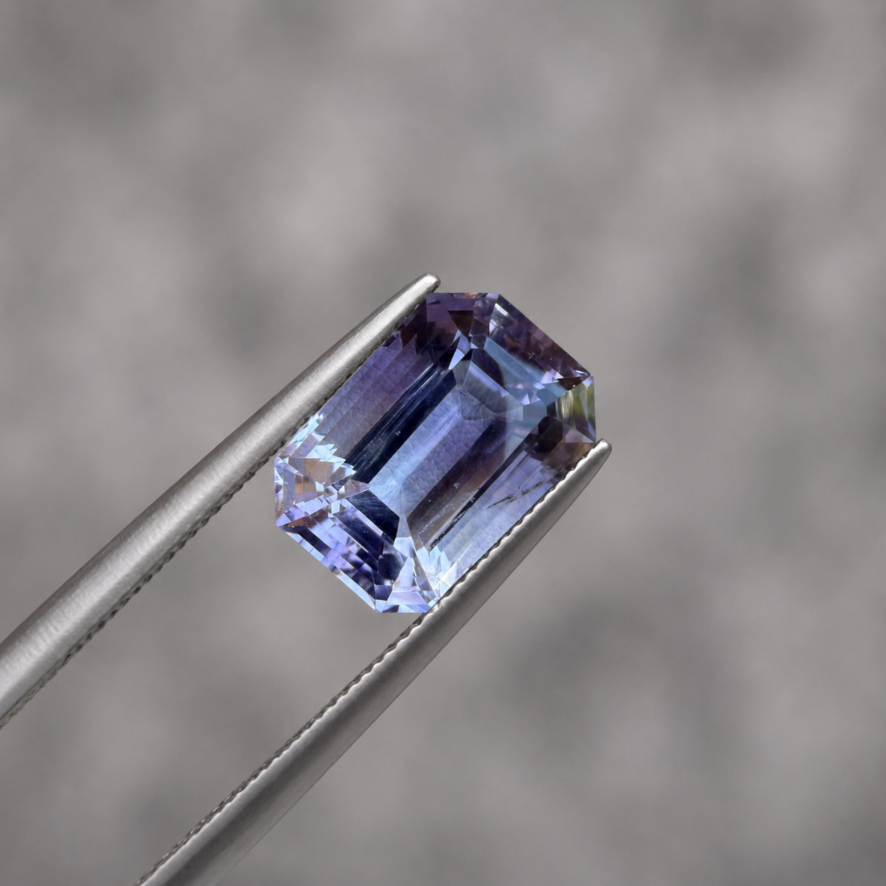 19 Carat Natural Amethyst Emerald Cut Loose Gemstone - Africa