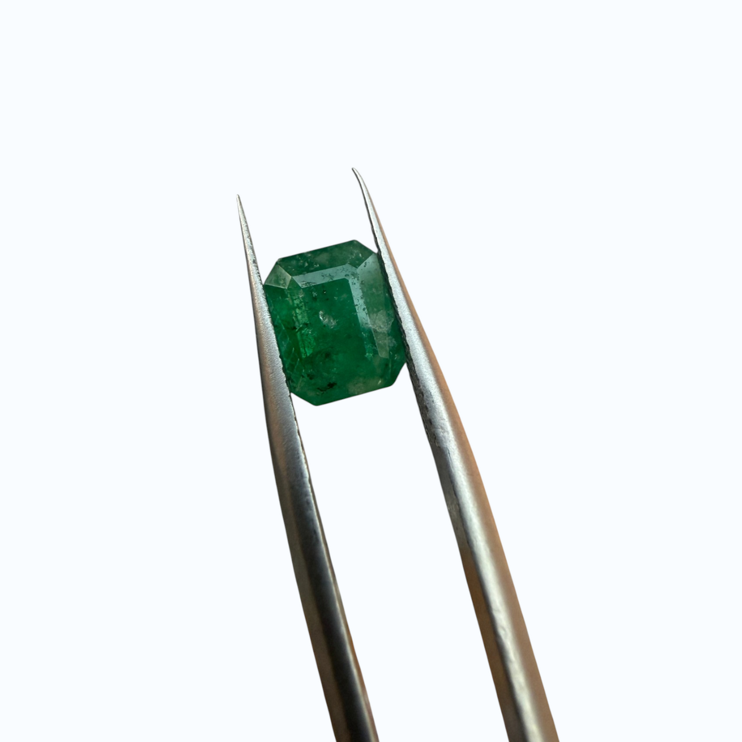 1.40 Carat Pakistani Natural Emerald | Fine Emerald Cut Gemstone