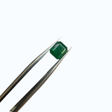 Natural Swat Emerald 1.15 Carat | Emerald Cut Loose Gemstone