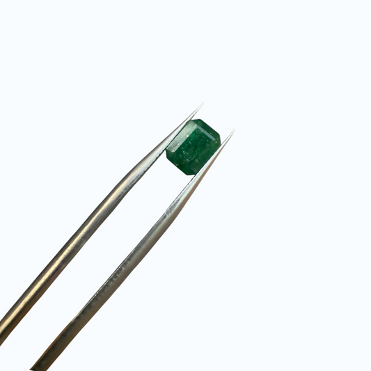 1.15 Carat Loose Pakistani Emerald | Natural Emerald Cut Stone