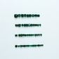 Emerald Gemstones Loose - 39 Carat lot - Swat Valley Emerald Cut