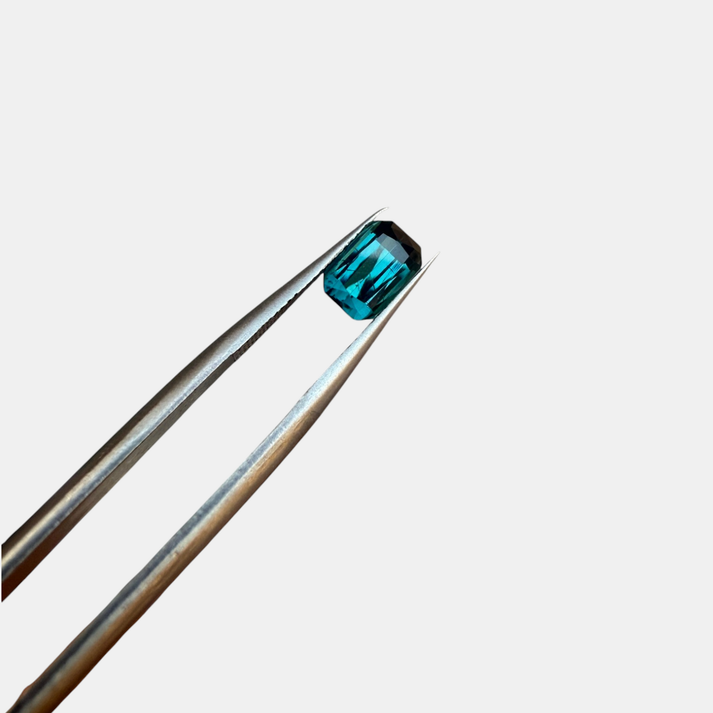 1 Carat Natural Lagoon Tourmaline Cushion Cut Loose Gemstone - Afghanistan