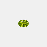 1.55 Carat Natural Peridot Oval Cut Loose Gemstone - Pakistan