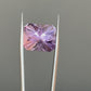 14.1 Carat Natural African Amethyst Radiant Cut Loose Gemstone