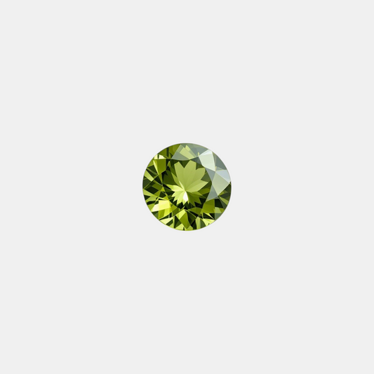 2.90 Carat Natural Peridot Round Cut Loose Gemstone - Pakistan