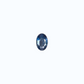 0.95 Carat Natural African Sapphire Oval Cut Loose Gemstone