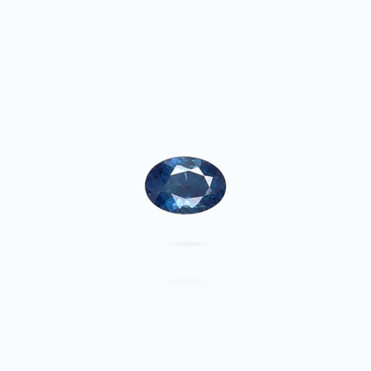 0.80 Carat Natural Sapphire Oval Cut Loose Gemstone - Africa