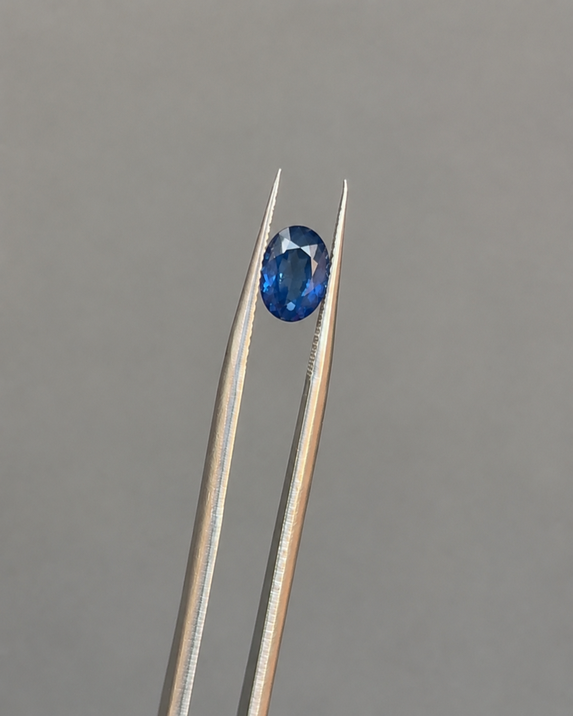 1.05 Carat Natural African Sapphire Oval Cut Loose Gemstone
